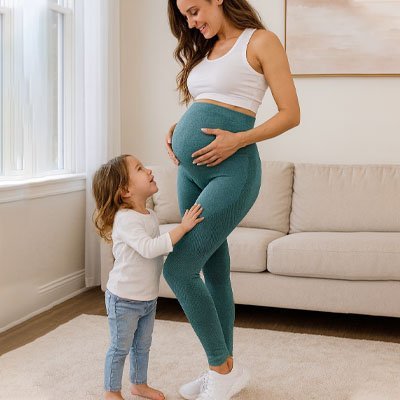 Legging grossesse | Confort Maternité - Bon - poupon