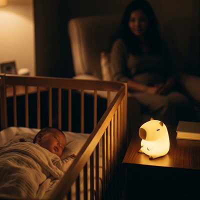 Veilleuse bébé apaisante | Nuits douces & sécurisées 🌙 - Bon - poupon